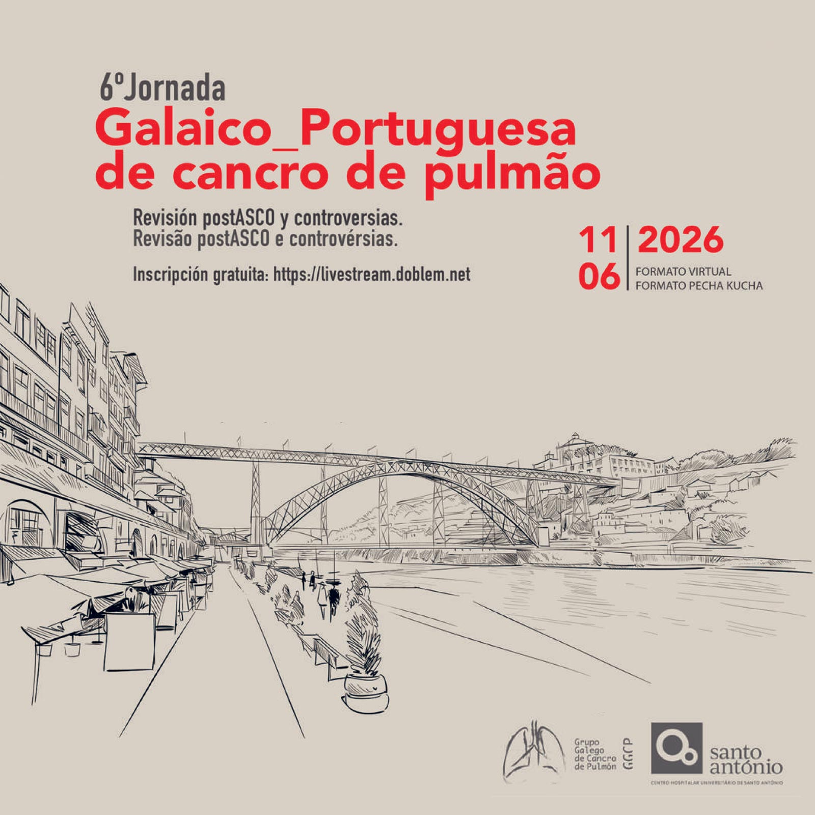 VI Jornada Galaico-Portuguesa de Cancro do Pulmão