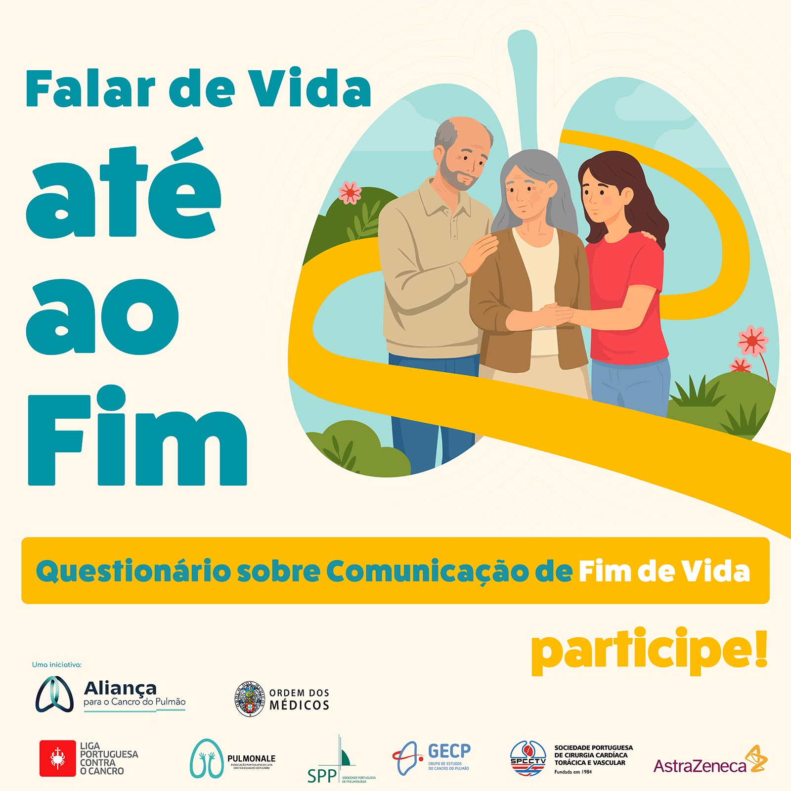 Questionário “Falar de vida até ao Fim”: GECP apela à participação de especialistas Questionário “Falar de vida até ao Fim”: GECP apela à participação de especialistas